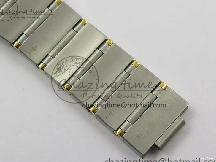 0208 Stylish Constellation 38mm SS RG VSF 1:1 Best Edition WhiteTextured Dial on SS RG Bracelet A8500 Super Clone 7921